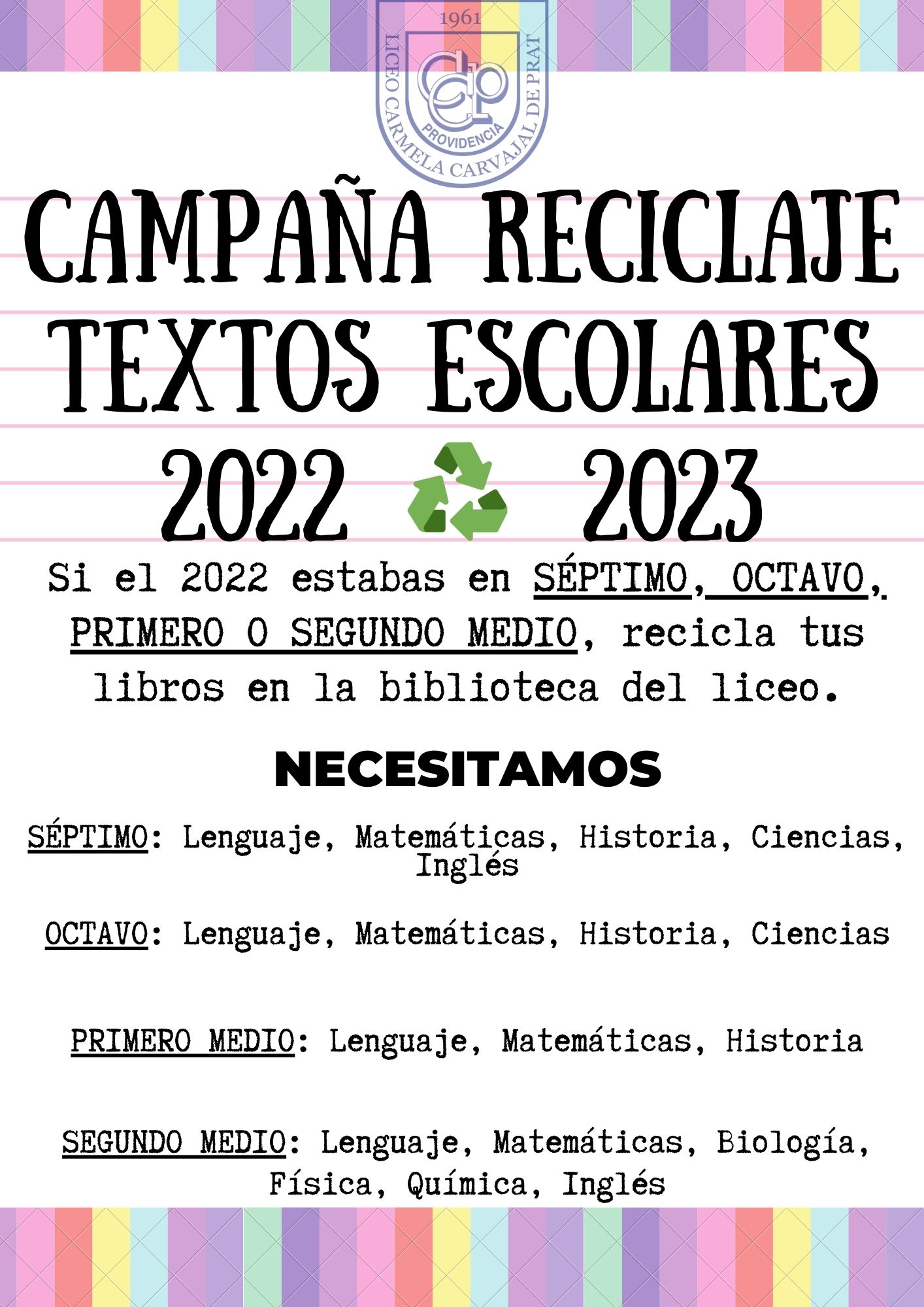 CAMPAÑA RECICLAJE TEXTOS ESCOLARES 2022 2023 (1)